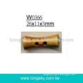 (#W0366) Small drum clothing wooden toggle coat buttons